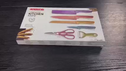 Juego De Cuchillos De Cocina Acero Inoxidable